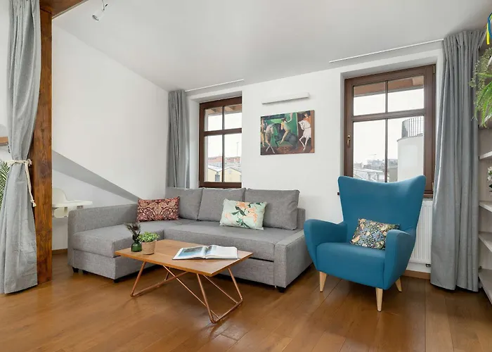 Modern With Air Conditioning And Terrace Near Old Town In Cracow By Renters Krakow